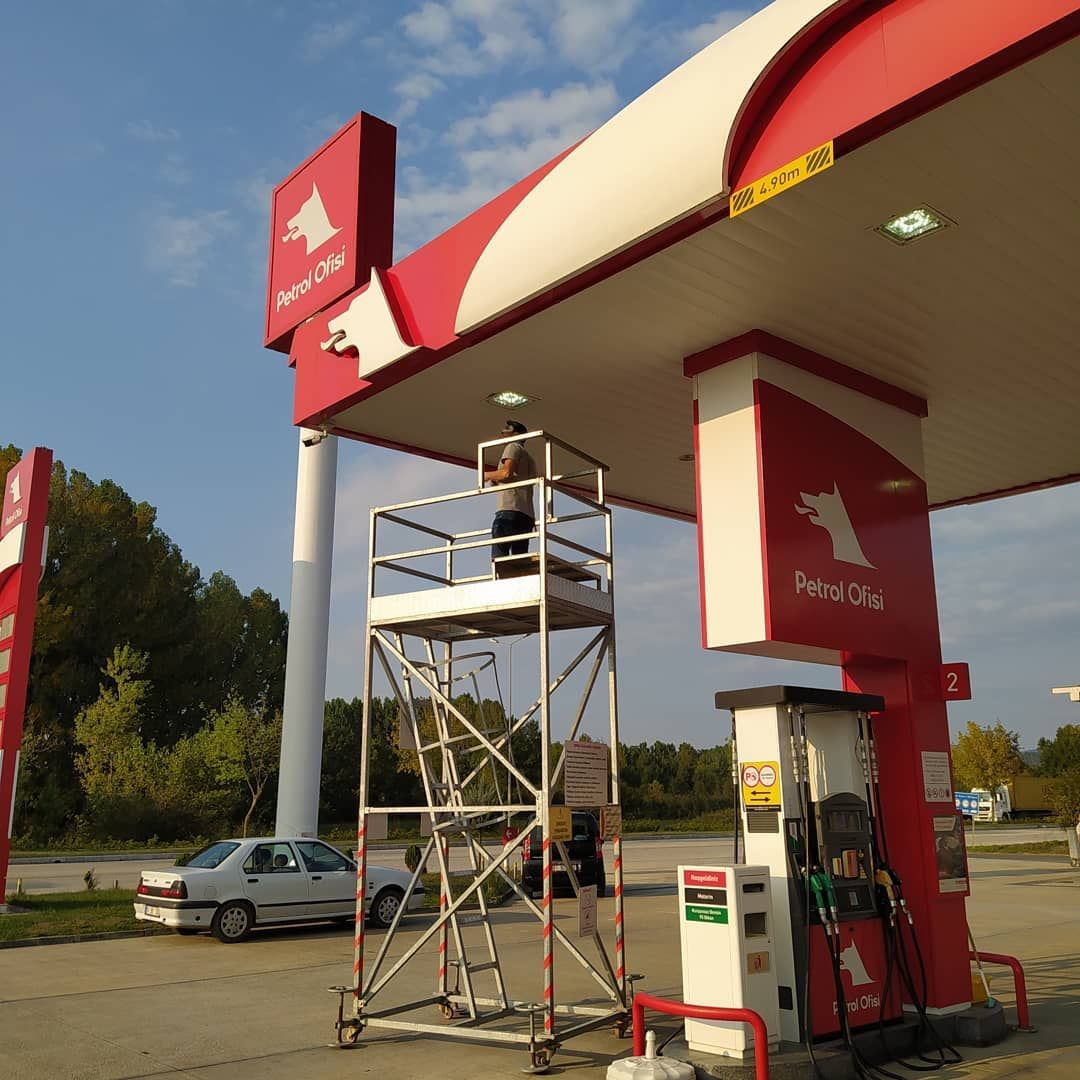 Kuşçuoğlu Petrol Kanopi Aydınlatma 